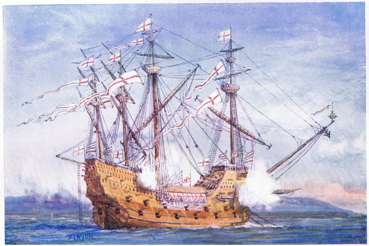 Isten kegyelme" 1515, 1915 alkotó: William Lionel Wyllie