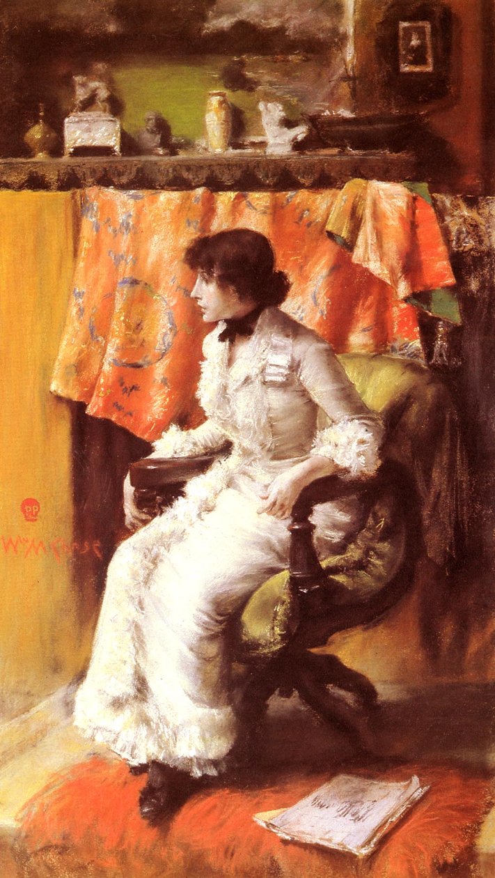 A Stúdióban alkotó: William Merritt Chase