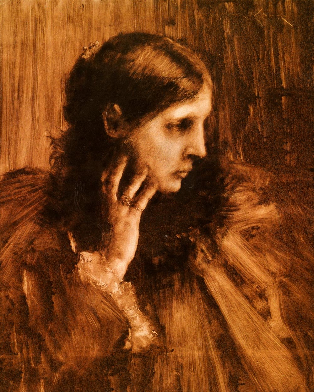Reverien alkotó: William Merritt Chase
