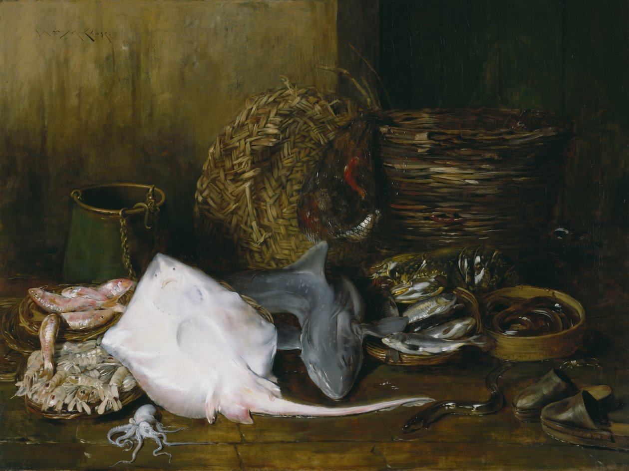 A vizek hozama, 1878 alkotó: William Merritt Chase
