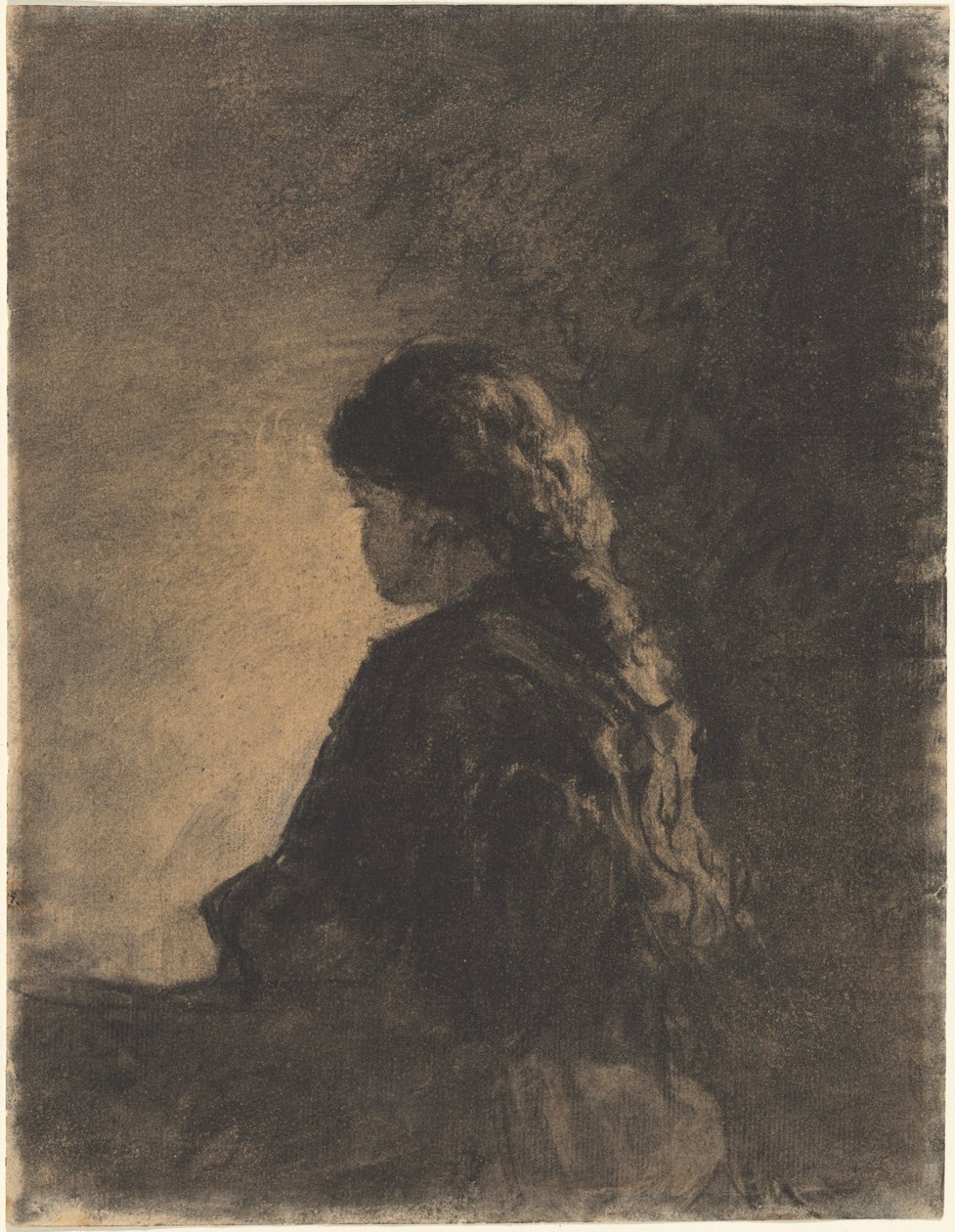 Ülő Lány alkotó: William Morris