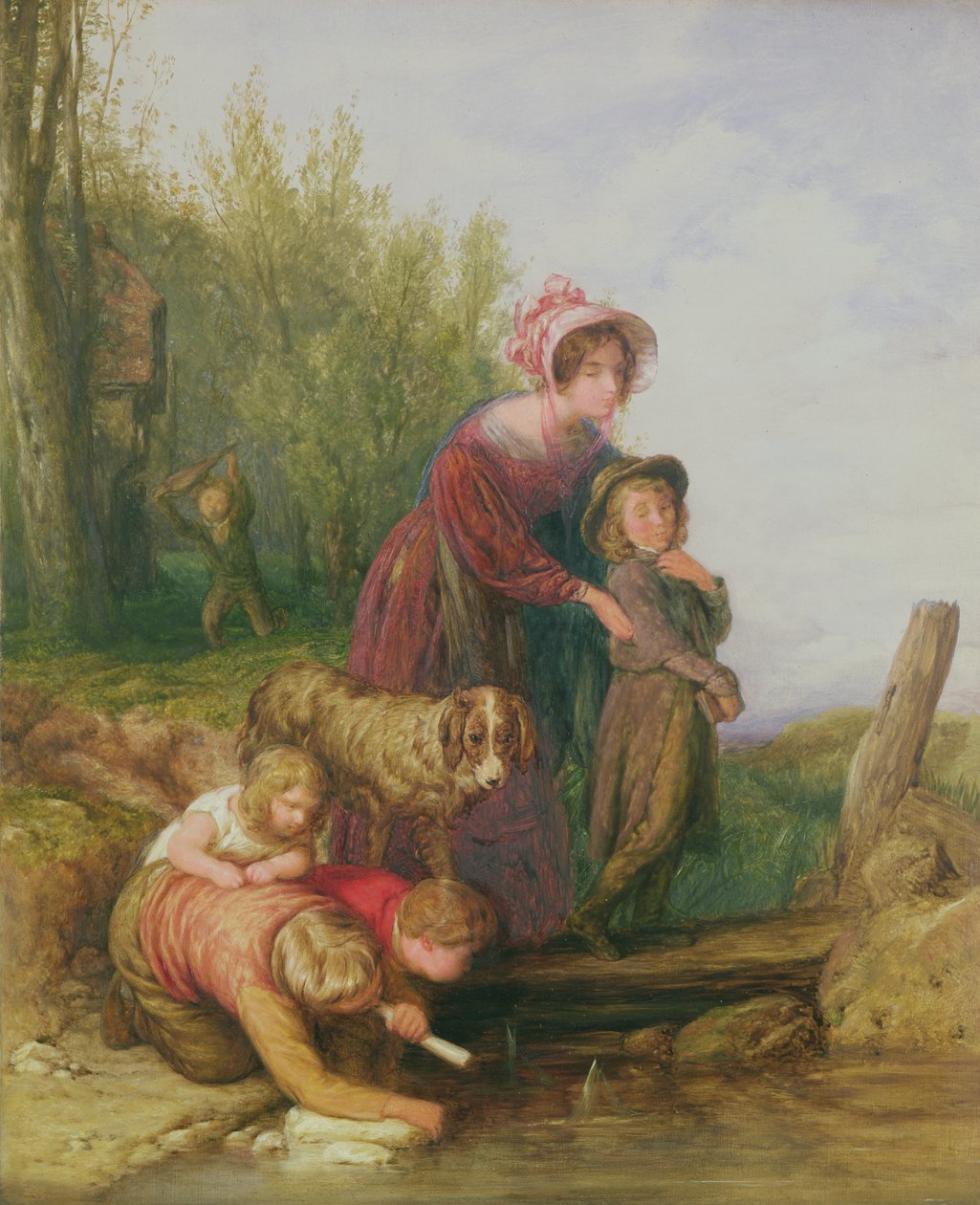 Vitorlás mérkőzés alkotó: William Mulready
