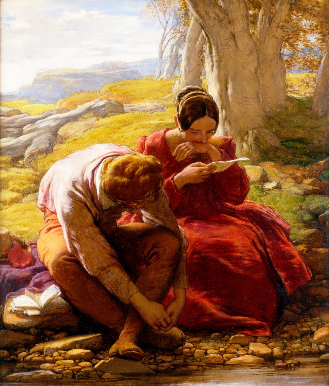 A szonett, 1839 körül alkotó: William Mulready