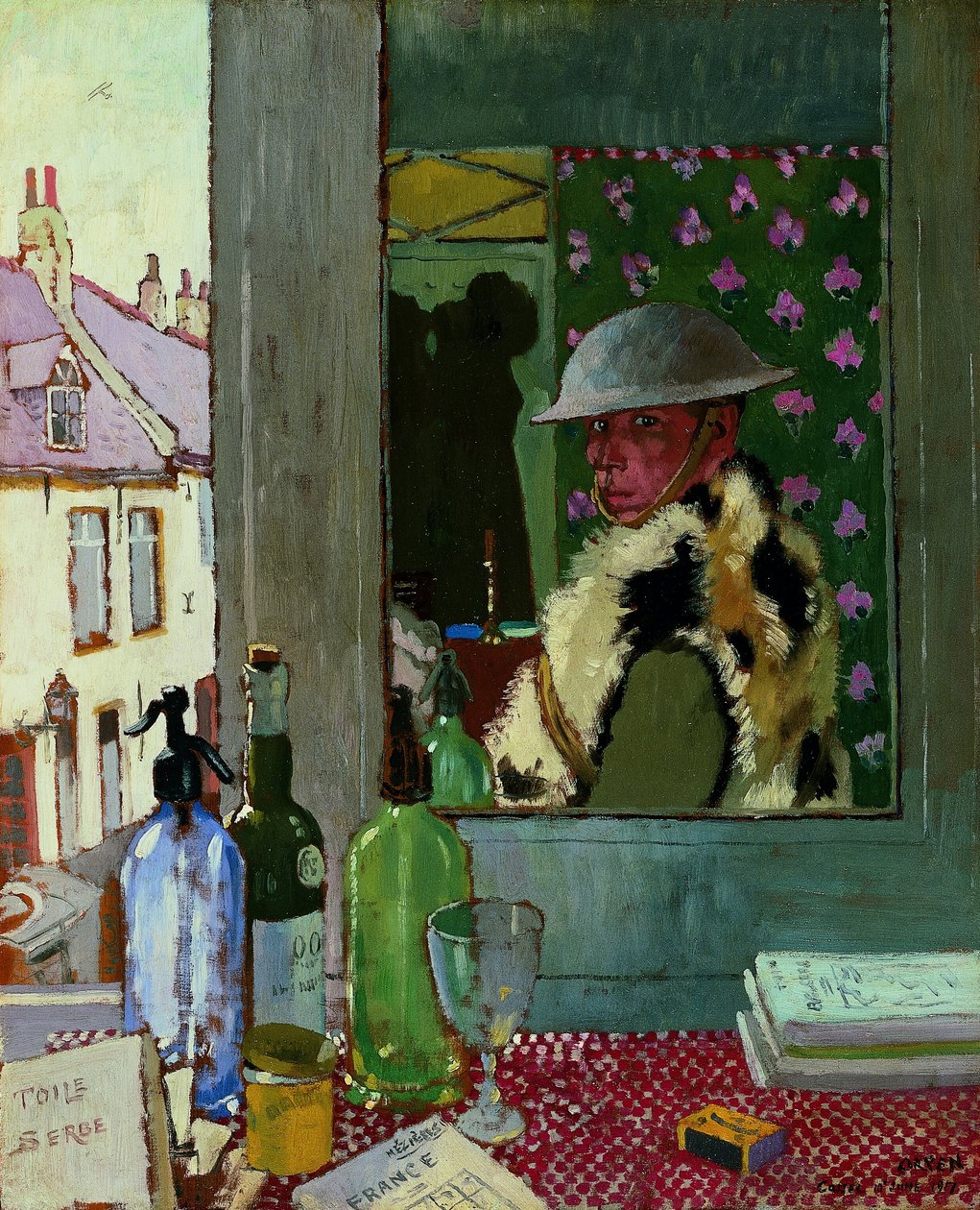 Kezdésre kész. Önarckép, 1917 alkotó: William Orpen