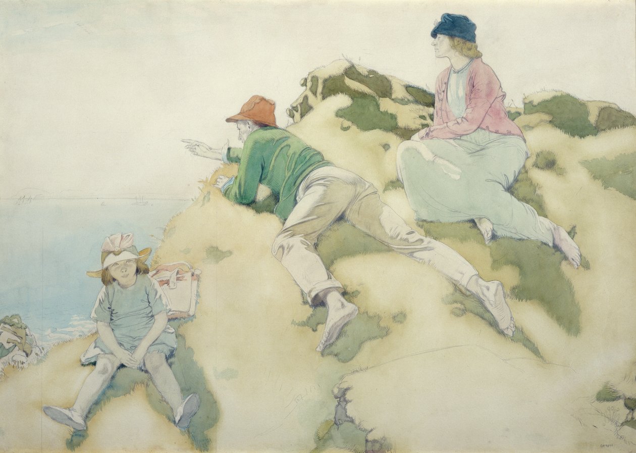 A Yacht Race (Dublin Bay) alkotó: William Orpen