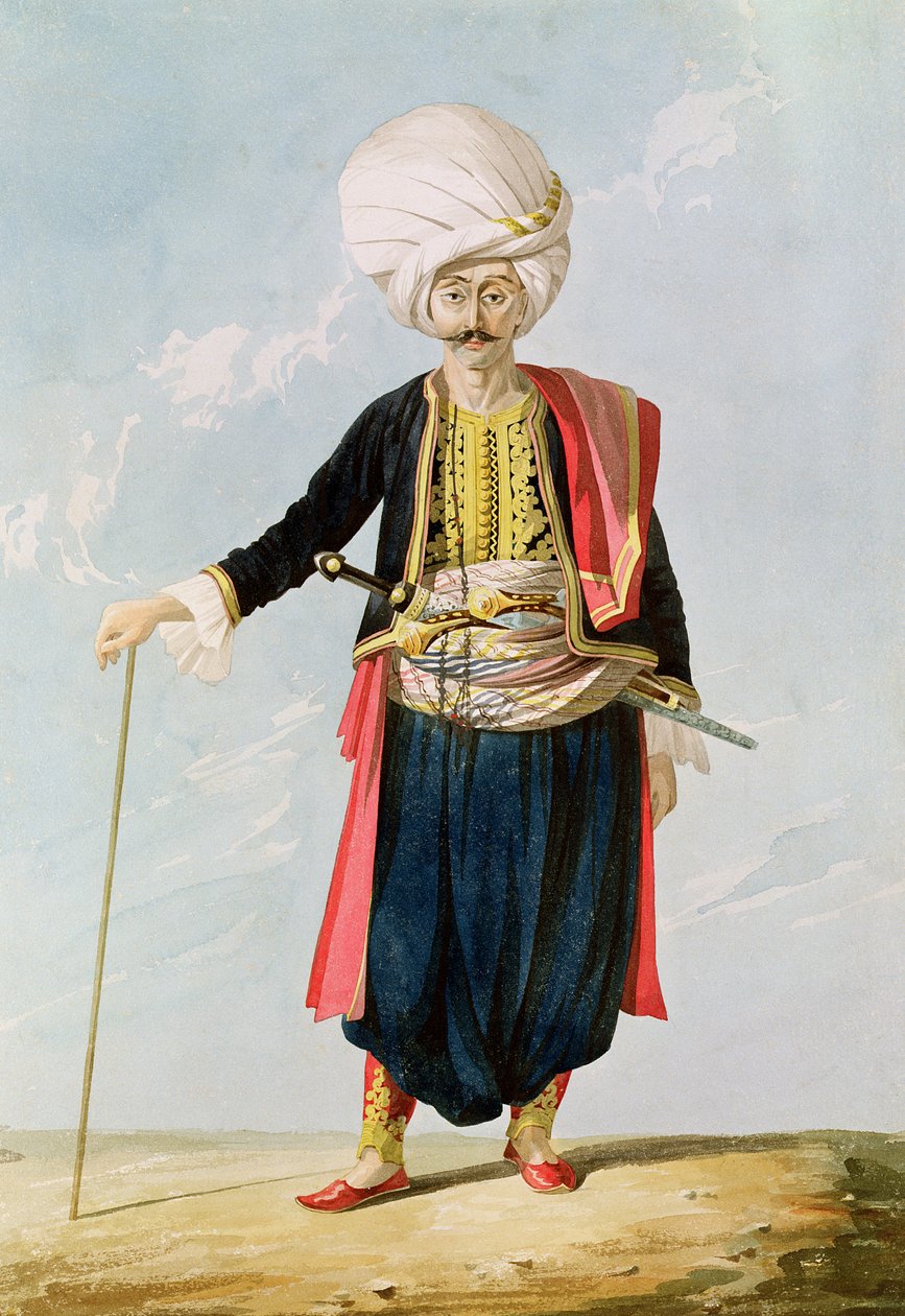Egy janicsár, 1823 körül alkotó: William Page