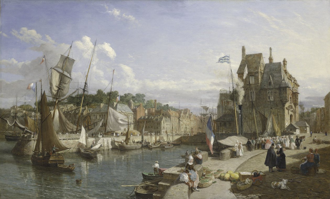 Honfleur alkotó: William Parrott