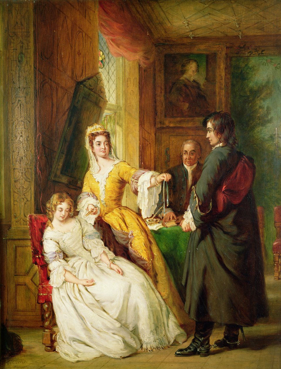 Love Token alkotó: William Powell Frith