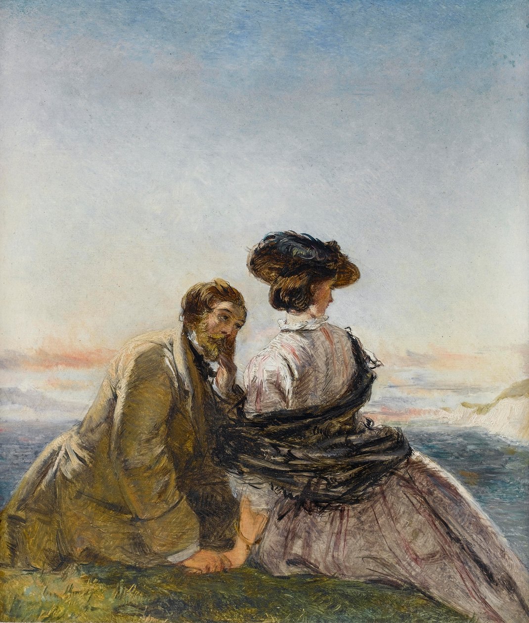 A szeretők alkotó: William Powell Frith