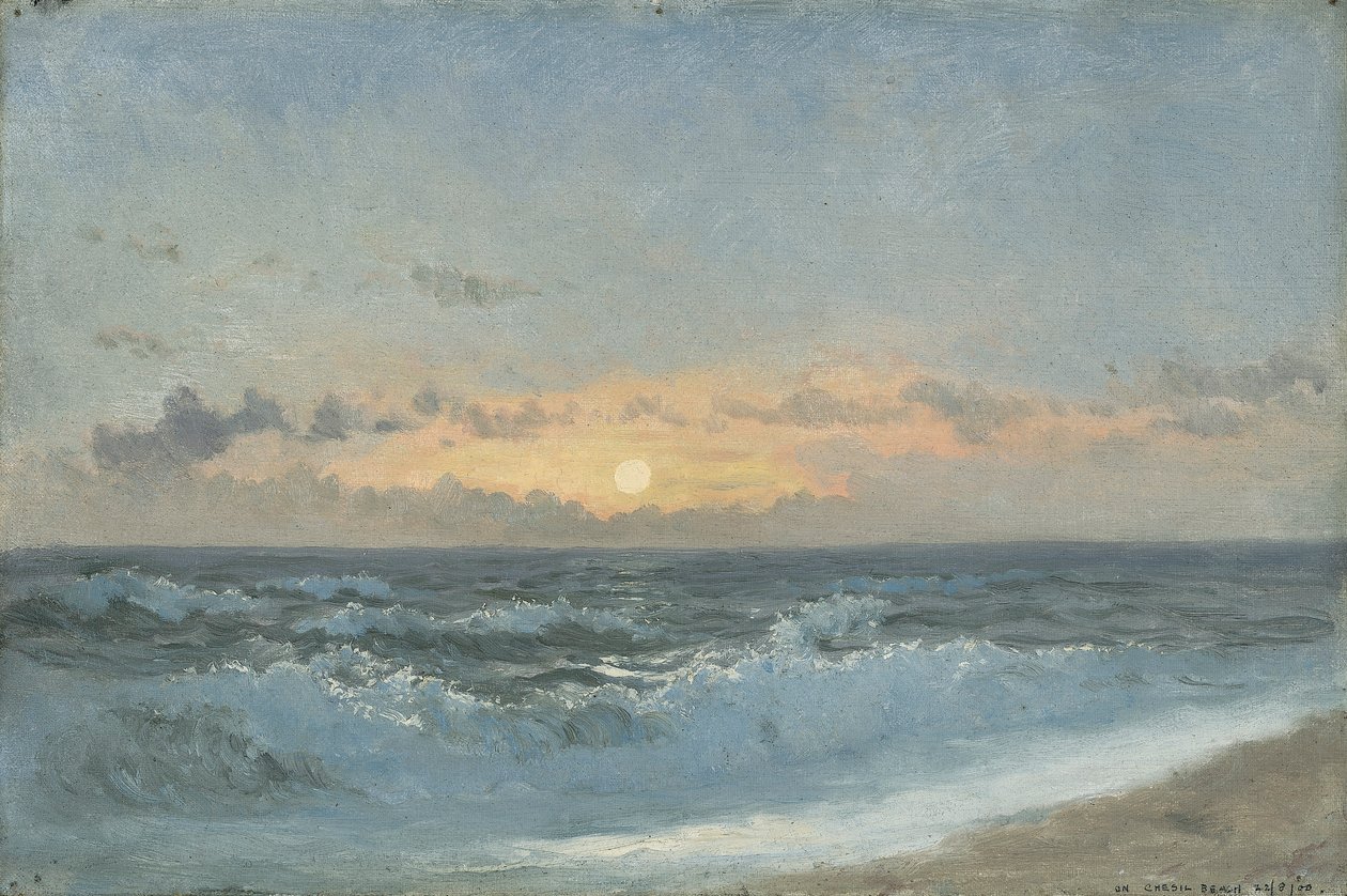 Naplemente a tenger felett, 1900 alkotó: William Pye