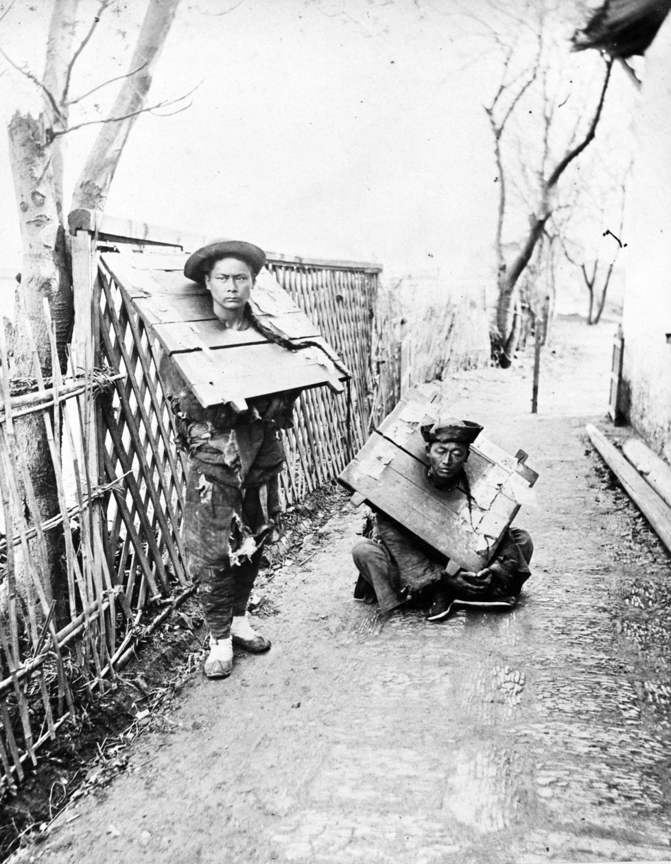 Kínai foglyok, 1880 körül alkotó: William Saunders