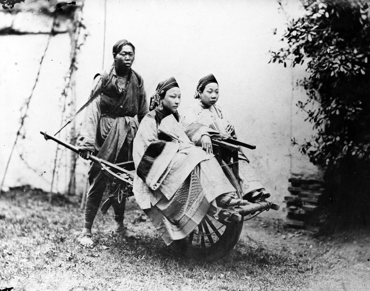 Shanghai Barrow Taxi, 1870 körüli évek alkotó: William Saunders