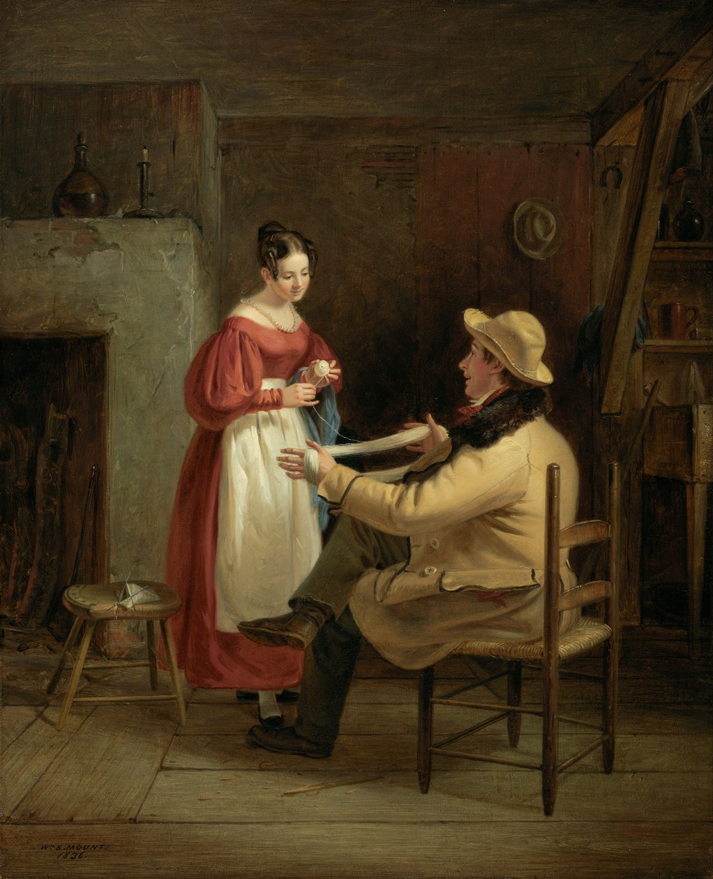 Befejezéskor alkotó: William Sidney Mount