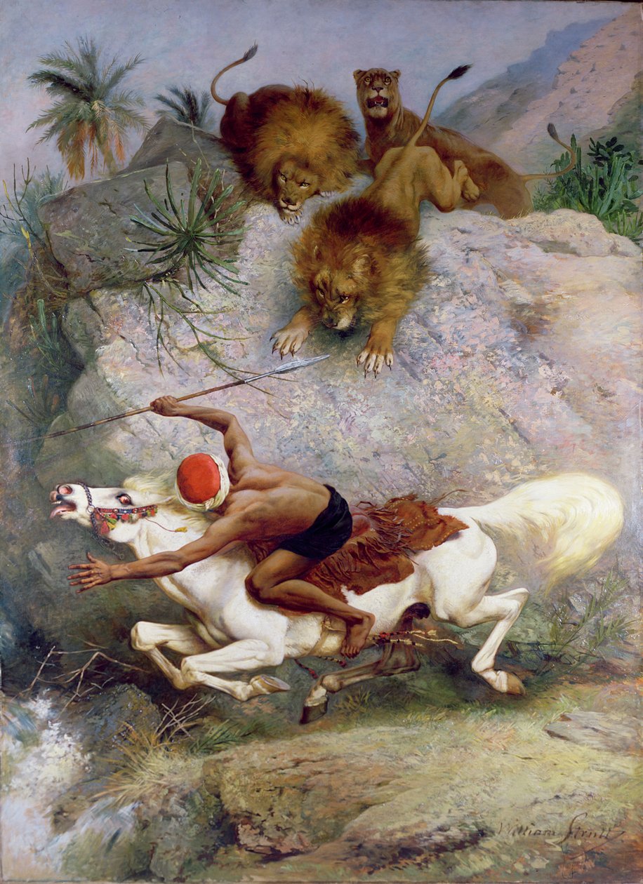 A támadás alkotó: William Strutt