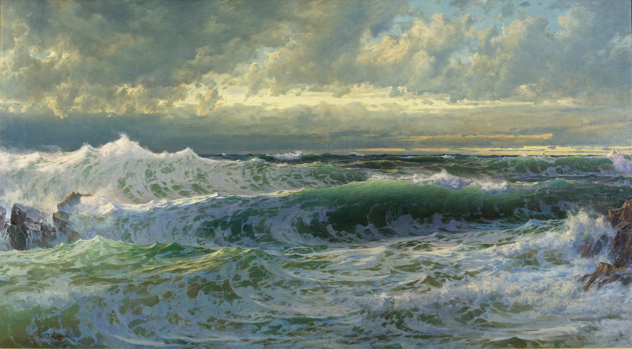 Egy Gale után, 1903 alkotó: William Trost Richards
