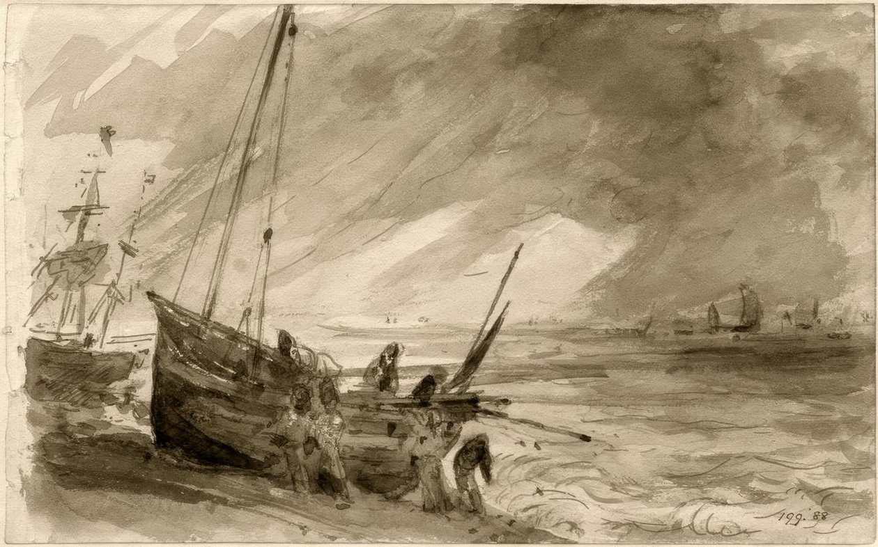 Part Brightonban alkotó: Joseph Mallord William Turner