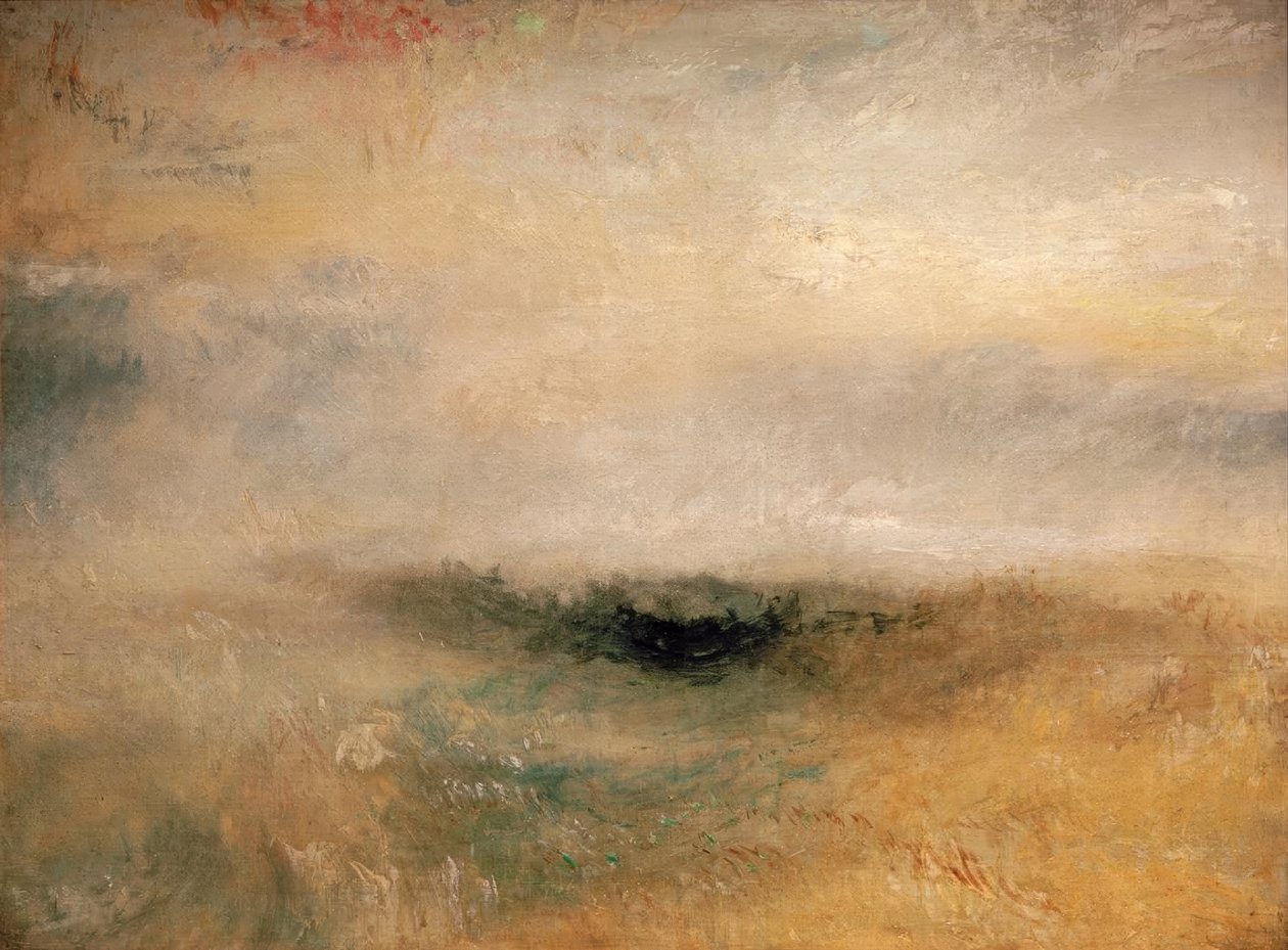 Tengeri tájkép vihar közeledtével alkotó: Joseph Mallord William Turner