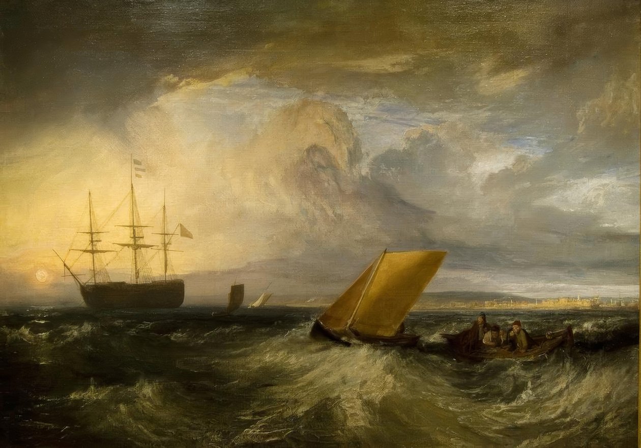 Csupán a Nore felől nézve alkotó: Joseph Mallord William Turner