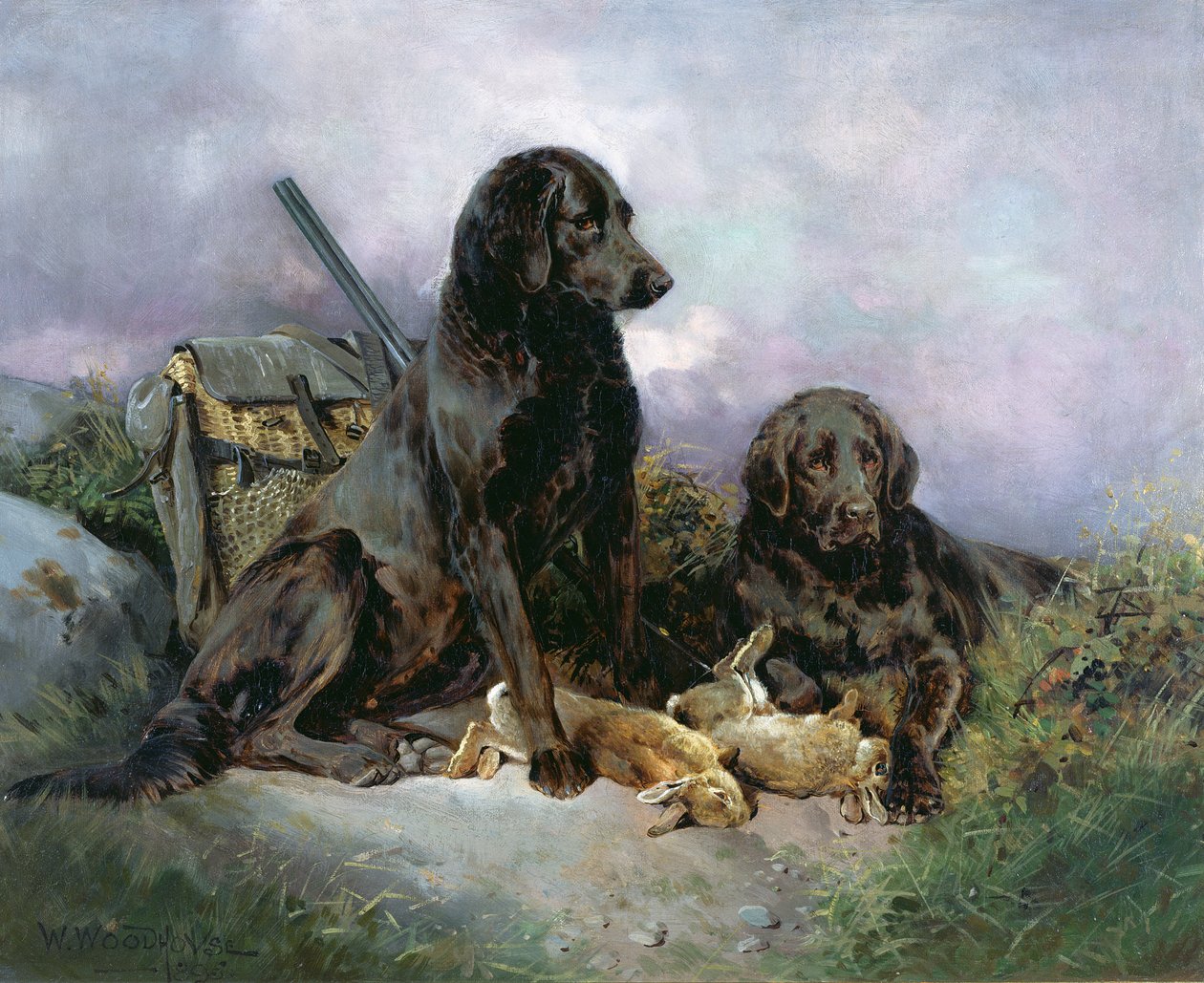 A lövöldözés után, 1895 alkotó: William Woodhouse