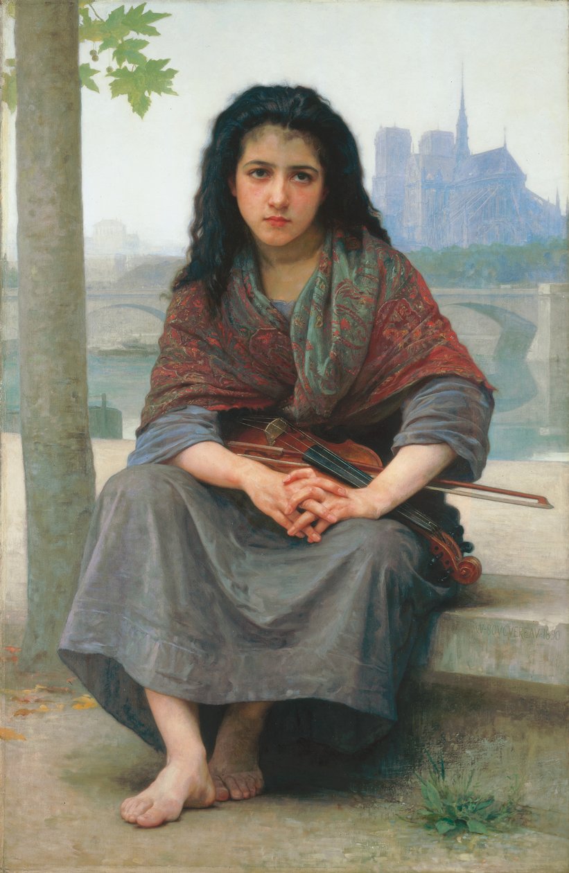Hajléktalanok, 1890 alkotó: William Adolphe Bouguereau