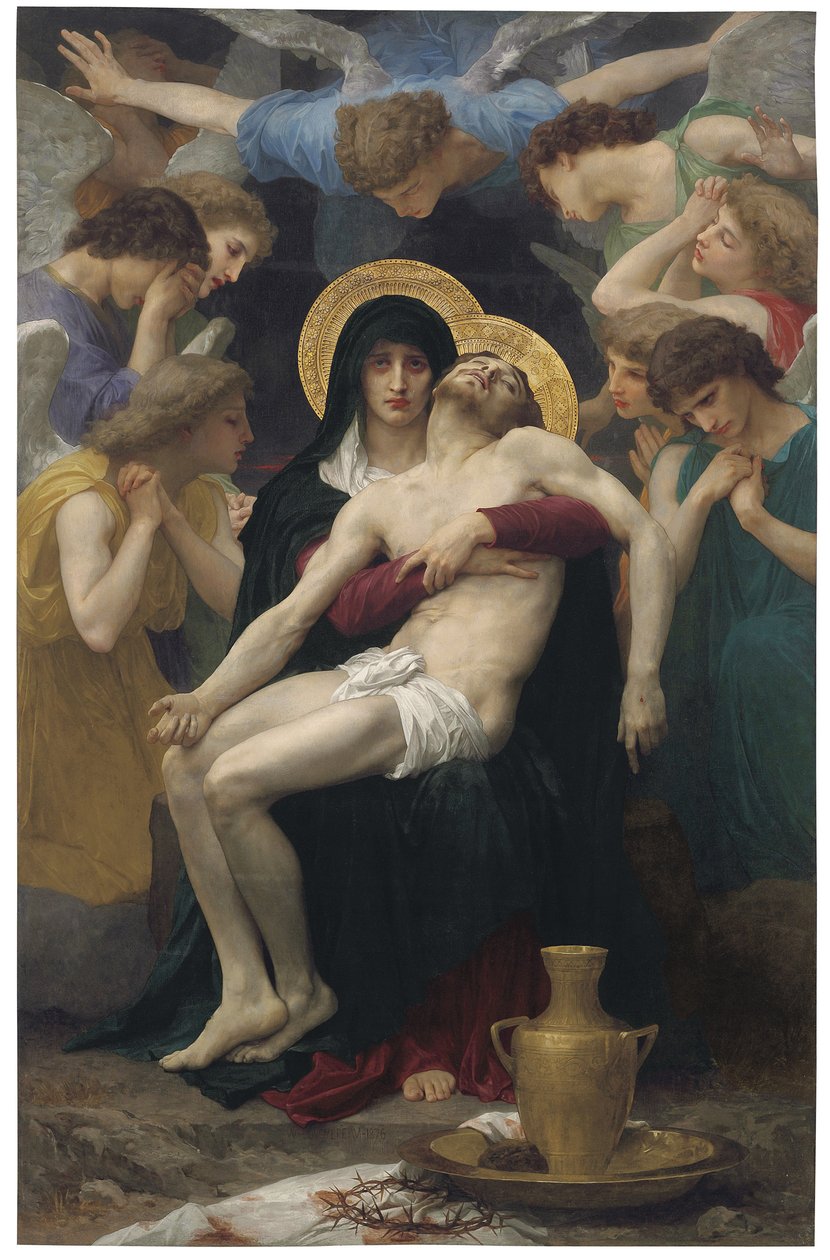 Pieta, 1876 alkotó: William Adolphe Bouguereau