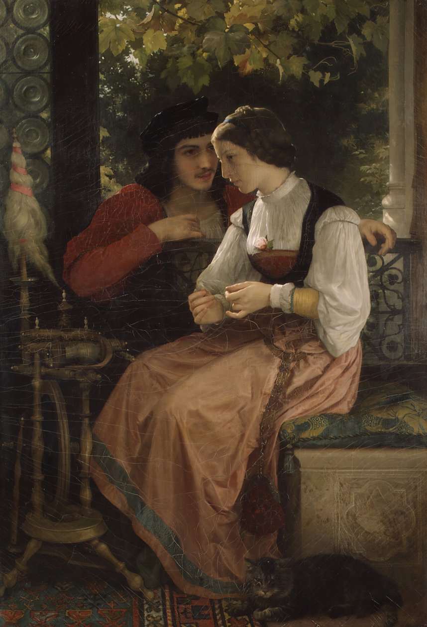 A javaslat, 1872. alkotó: William Adolphe Bouguereau