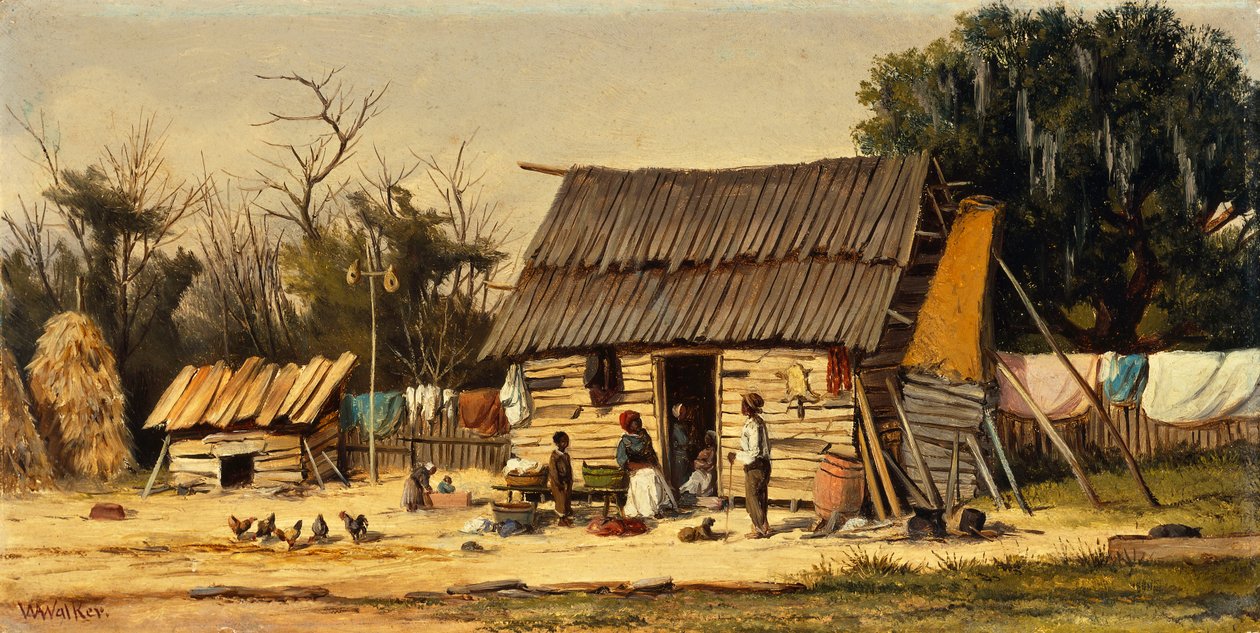 Napi házimunkák, alkotó: William Aiken Walker