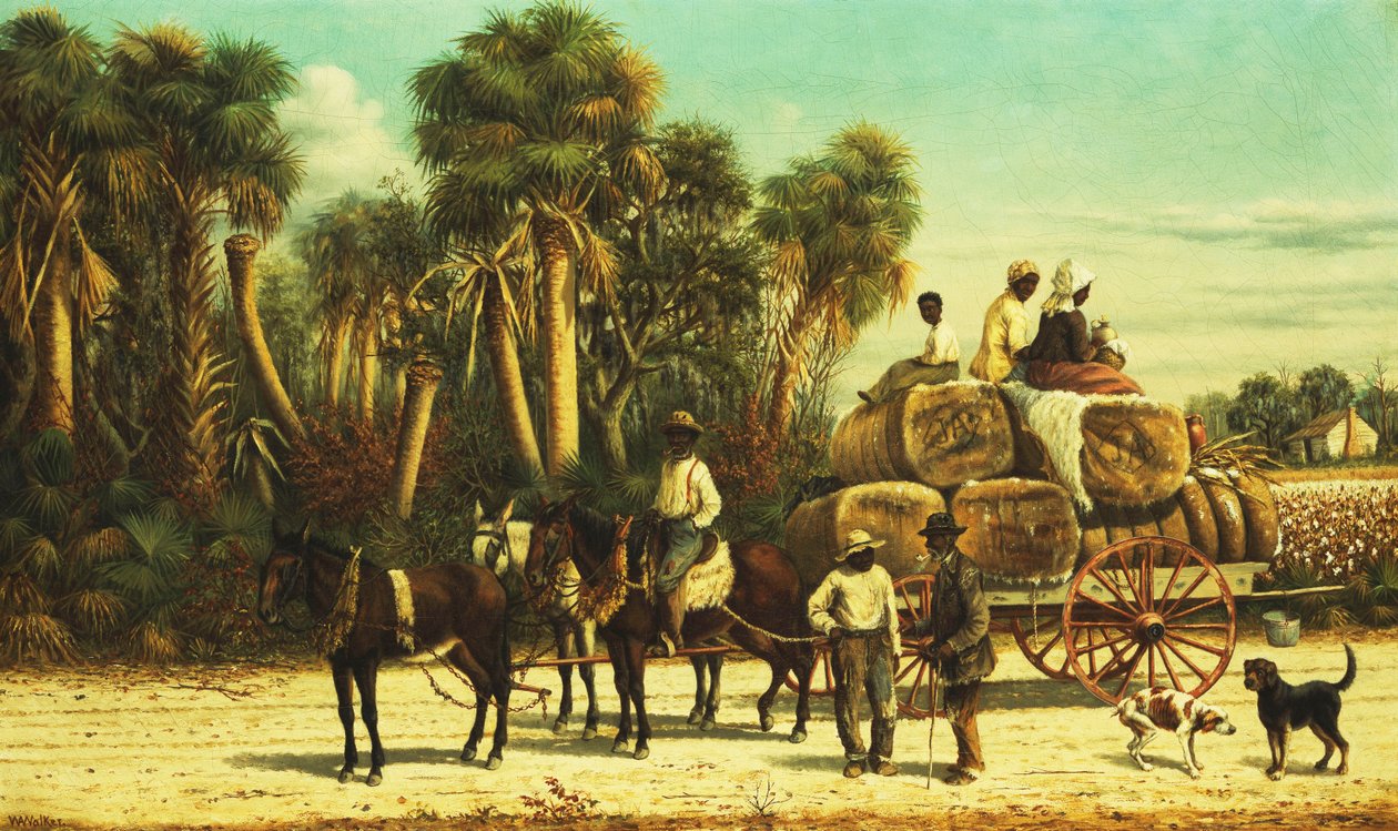 A pamutkocsi, alkotó: William Aiken Walker