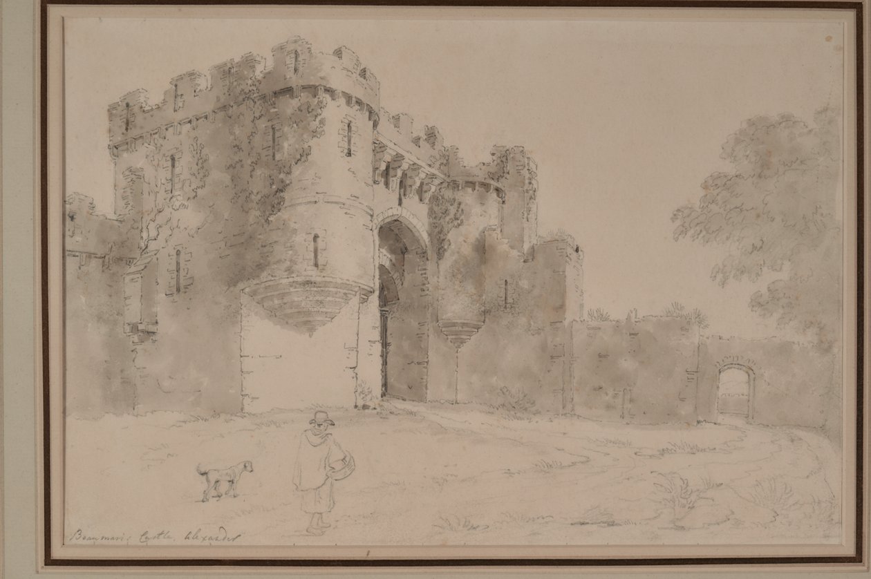 Beaumaris kastély, Anglesey alkotó: William Alexander