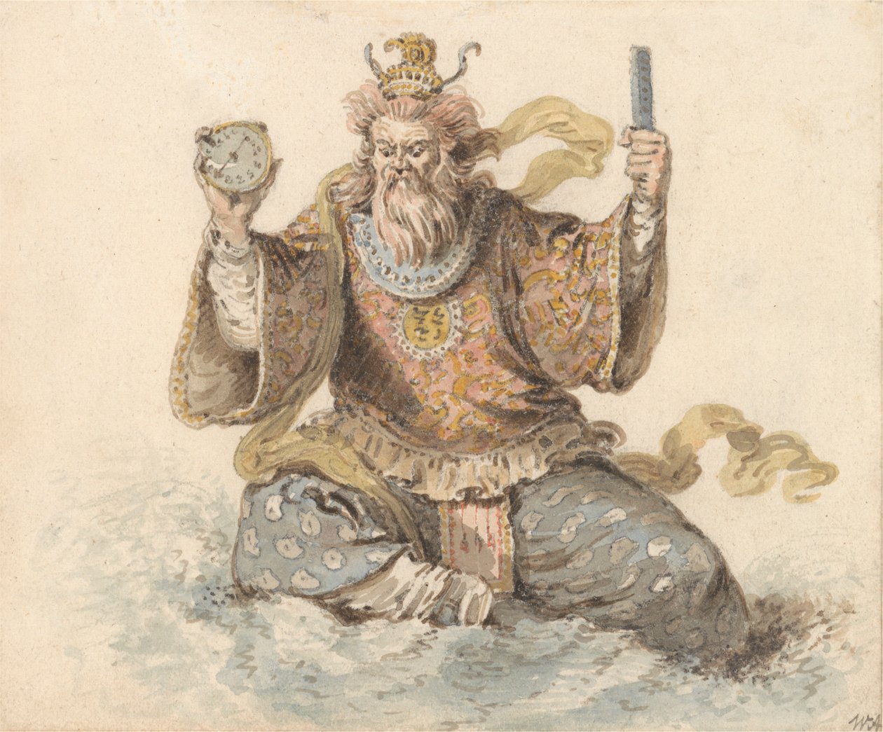 Kínai Neptunusz alkotó: William Alexander