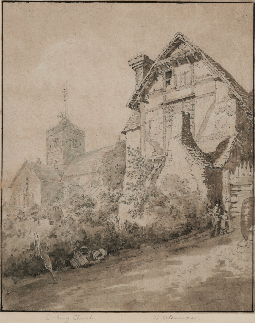 Dorking templom alkotó: William Alexander