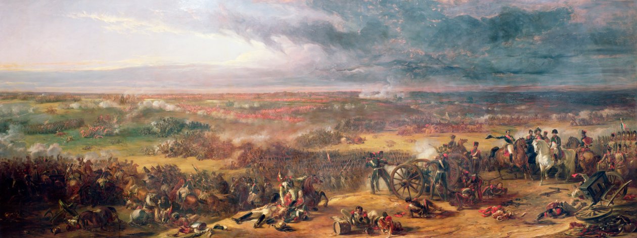 Waterloo-i csata, 1815 alkotó: William Allan