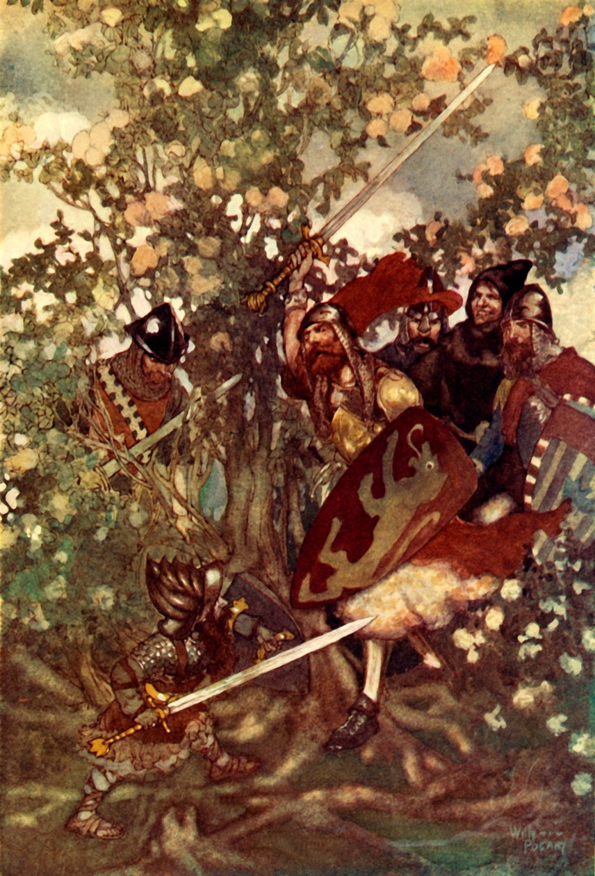 "A törpe Laurin", 1919. alkotó: William Andrew Pogany
