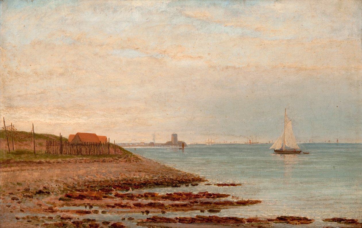 Broughty kastély a Stannergate-ből alkotó: William Barclay