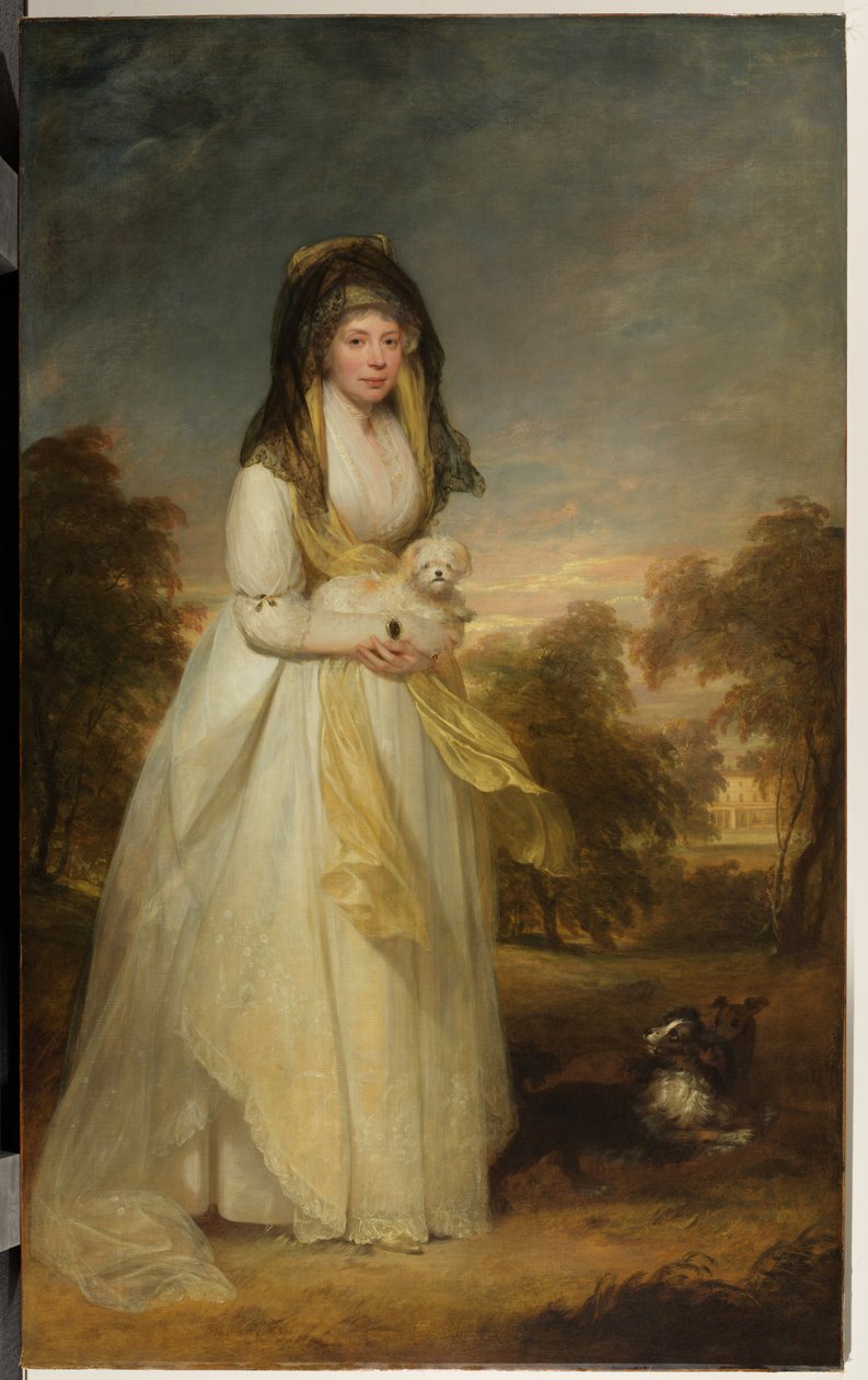 Charlotte királynő portréja (1744-1818) alkotó: William Beechey