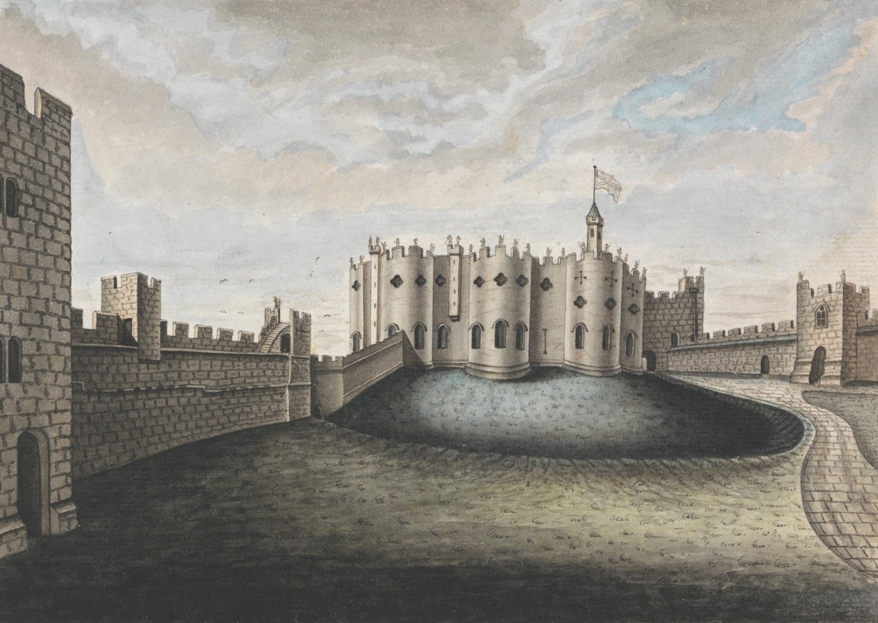 Alnwick Keep alkotó: William Beilby