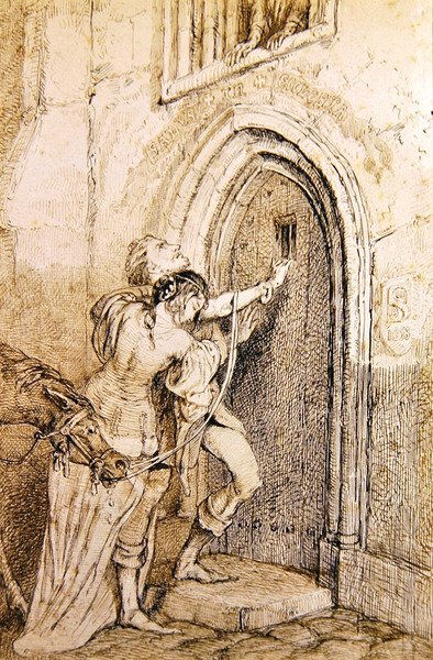 Salus Ecclesiában alkotó: William Bell Scott