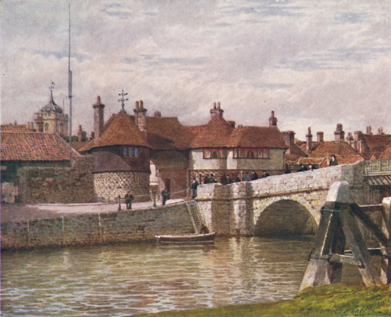A barbakán, szendvics, 1907 alkotó: William Biscombe Gardner