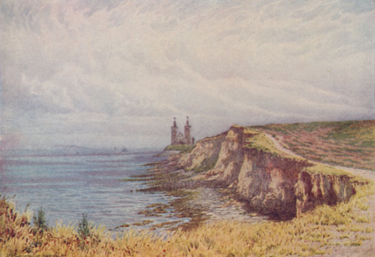The Cliffs at Reculver, 1910 alkotó: William Biscombe Gardner
