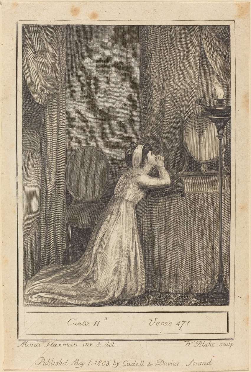 II. ének, 471. vers, 1803. alkotó: William Blake
