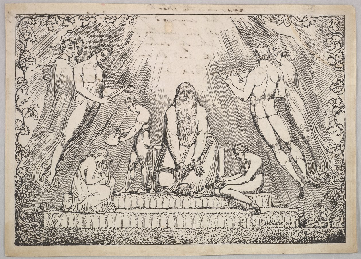 Énok, 1806-7. alkotó: William Blake