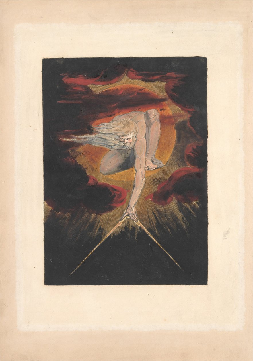 Európa. Prófécia, 1. tábla, előlap alkotó: William Blake