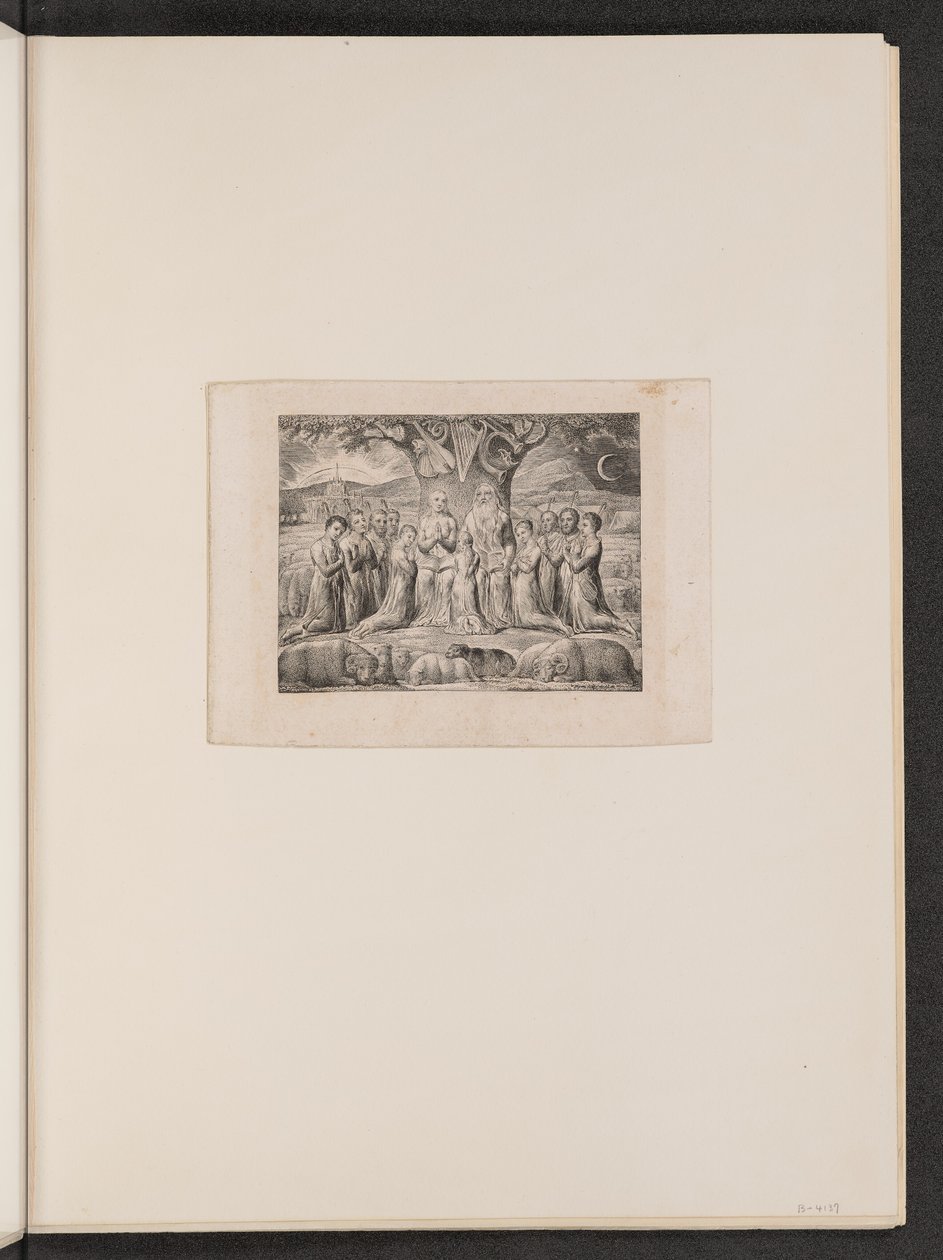 Jób és családja alkotó: William Blake