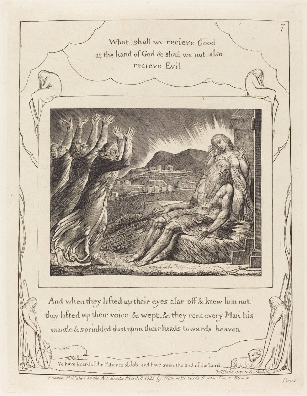Állás vigasztalói alkotó: William Blake