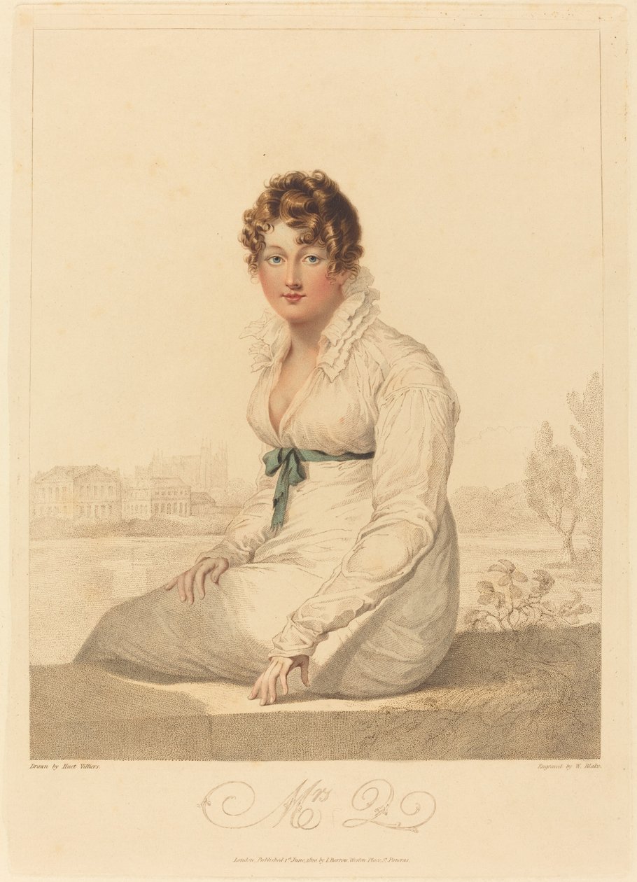 Mrs. Q., 1820. alkotó: William Blake