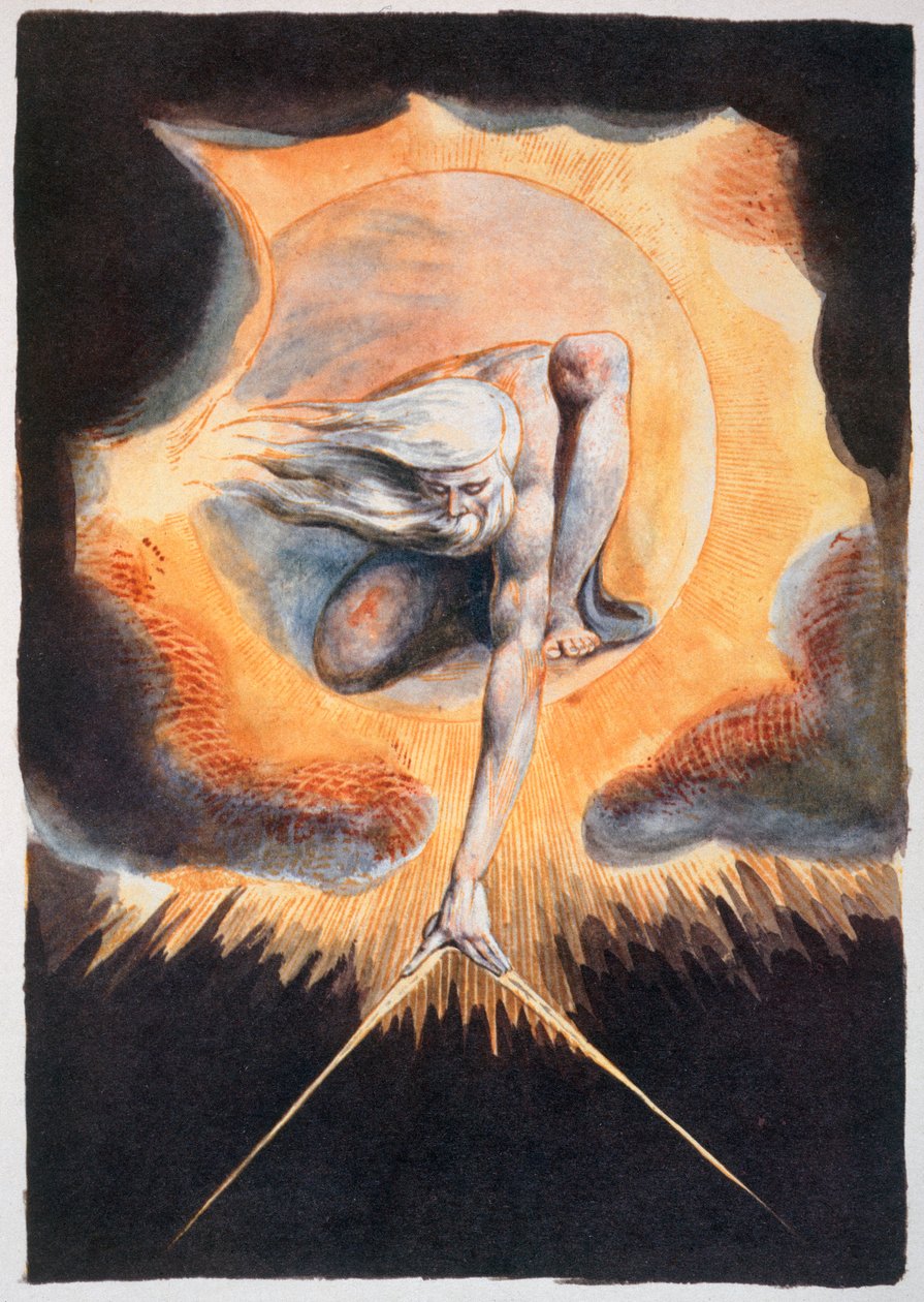 "A napok őse", 1793 alkotó: William Blake