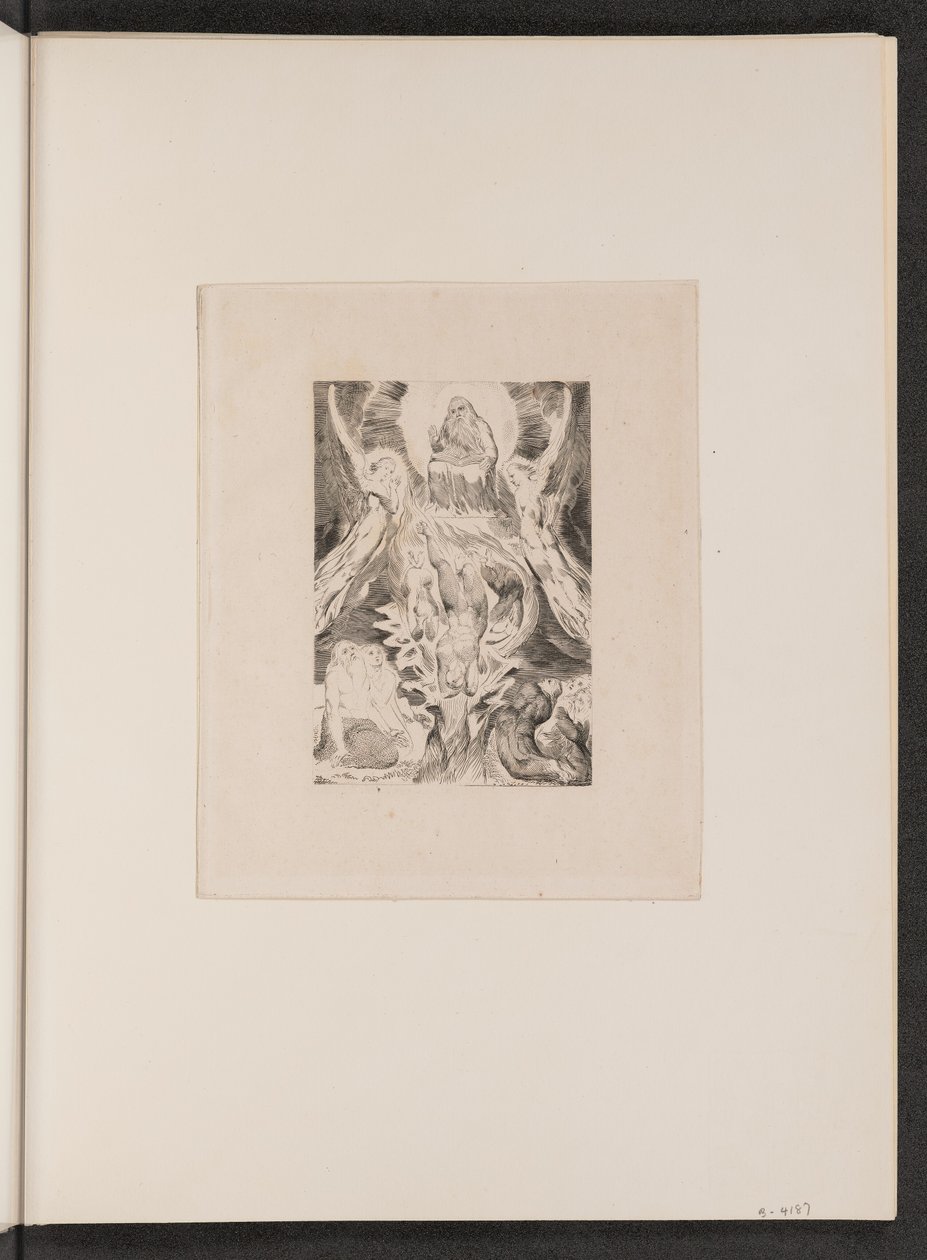 A Sátán bukása alkotó: William Blake