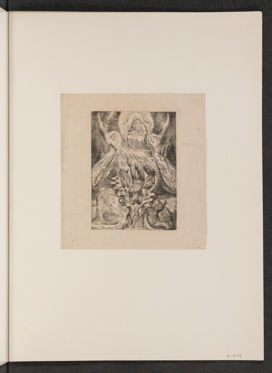 A Sátán bukása alkotó: William Blake