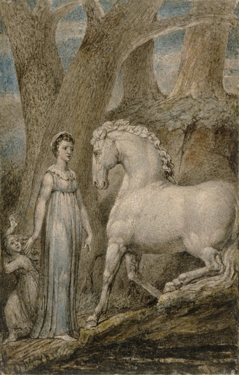 A ló alkotó: William Blake
