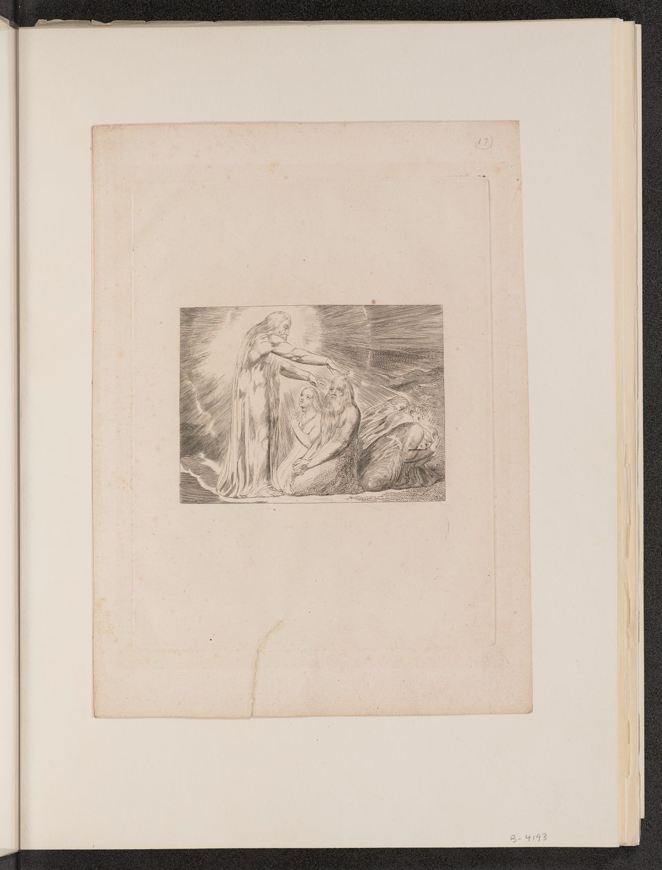 Krisztus látomása alkotó: William Blake